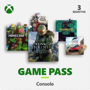 Xbox Game Pass 3-Month Membership (Digital Code with ZELLE)