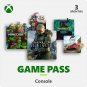 Xbox Game Pass 3-Month Membership (Digital Code with ZELLE)