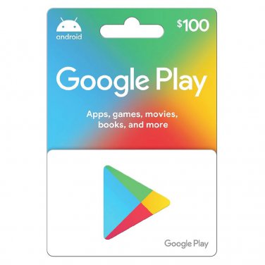 Google Play $100 Gift Card (Digital Code with ZELLE)