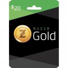 Razer Gold $20 Global Gift Card (Digital Code with ZELLE)
