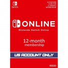 Nintendo Switch Online 12-Month Individual Membership (Digital Code with ZELLE)