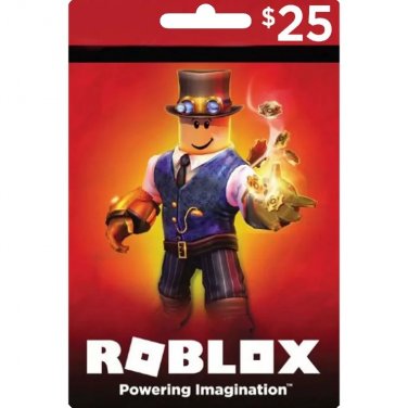 Roblox $25 Gift Card (Digital Code with ZELLE)