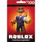 Roblox $100 Gift Card (Digital Code with ZELLE)