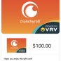 Crunchyroll $100 Gift Card (Digital Code with ZELLE)