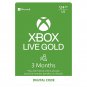 Xbox Live Gold 3-Month Membership (Digital Code with ZELLE)