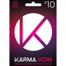 Karma Koin $10 Gift Card (Digital Code with ZELLE)