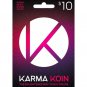 Karma Koin $10 Gift Card (Digital Code with ZELLE)