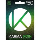 Karma Koin $50 Gift Card (Digital Code with ZELLE)