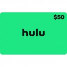 Hulu $50 Gift Card (Digital Code with ZELLE)