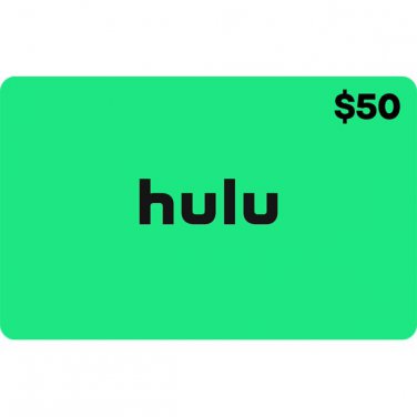 Hulu $50 Gift Card (Digital Code with ZELLE)