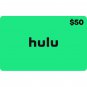 Hulu $50 Gift Card (Digital Code with ZELLE)