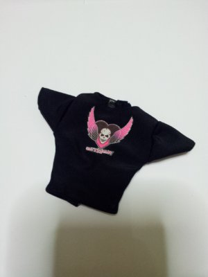 Bret Hart " Hitman " T-shirt For WWE Mattel Figures WORLDWIDE SHIPPING