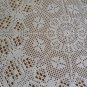 White crocheted doily with Butterflies