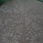 Beautiful handmade crocheted doily Margaritas - beige - 34 inches