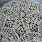 New handcrocheted tablecloth with butterflies