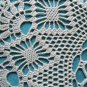 Crochet Flower Doily Ecru