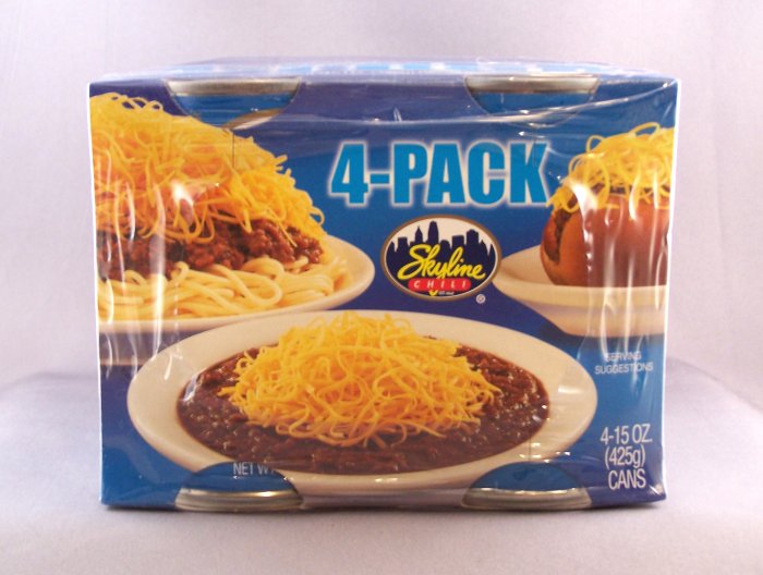 Cincinnati Skyline Chili 4 Large 15oz Cans A Favorite!
