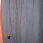 Handmade Fabric Shower curtain and matching valance set...