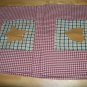 new placemat deisgns, set of 4...any custom colors as seen matches curtains