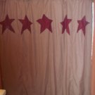 Primative Fabric Shower Curtain~~New Design~~