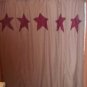 Primative Fabric Shower Curtain~~New Design~~