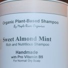 Sweet Almond Mint Sulfate Free Handmade Shampoo with Pro-Vitamin b5