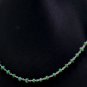 Emerald Gemstone Faceted Beads Jewelry Necklace