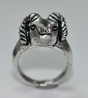 Beautiful Lamb Shape Ring Made In Silver @Factory Price
