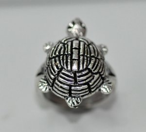 Beautiful Tortoise shape silver ring @ Factory Price