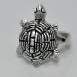 Beautiful Tortoise shape silver ring @ Factory Price