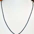 Black Diamond Bead Necklace 18K Gold Clasp Lowest Price