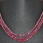 Beautiful Pink Tourmaline Bead Jewelry Necklace
