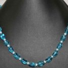 Blue Quartz Fashion Jewellery Necklace with Pearls