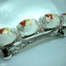 Handmade porcelain hair clip