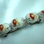 Handmade porcelain hair clip