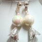 Girl jewelry angel charm clip on earring