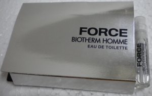 Force Biotherm  EDT 0.05 fl oz 1.5ml sample vail on card