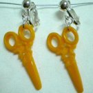 Children Jewelry scissors clip on earring