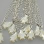 MOP Mother of pearl penguin pendant necklace party gift 1pc