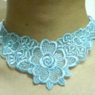 Handmade Lolita gothic victoria collar rose flower lace choker necklace