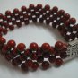 Handmade gemstone jasper bead bracelet fit 6-6.5 inch