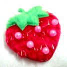 Kid's strawberry brooch