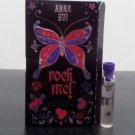Anna Sui Rock Me for women Eau De Toilette  0.04 fl oz 1.2ml sample vail on card