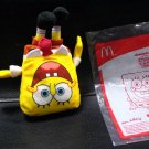 HK McDonald's Happy Meal Toy 2014 Nickelodeon plush spongebob squarepants