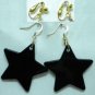 Star dangle kid girl clip on earring