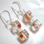 Woman Jewelry crystal glass earring