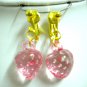 Strawberry clip on earring