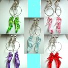Handmade hoop high heel dangle clip on earring