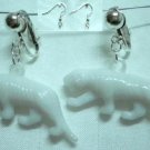 Bead tiger dangle kid girl dangle earring