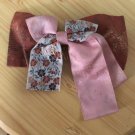 Japanese woman bow hair comb
